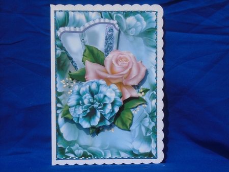 Mini Kit Vintage Corset & Roses by Susan Smith