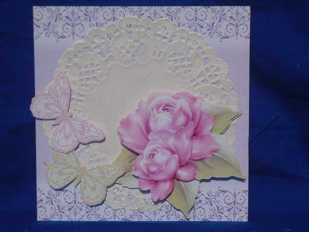 Step by Step Pink Roses & Butterflies by Susan Smith