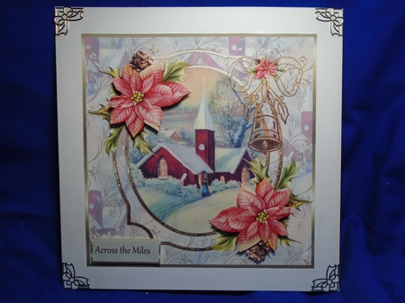 Vintage Church 7x7 Card with Decoupage by Susan Smith