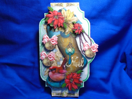 Christmas Stocking Topper.1 by Susan Smith