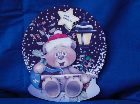 Snow Globe Teddies Christmas Music by Susan Smith