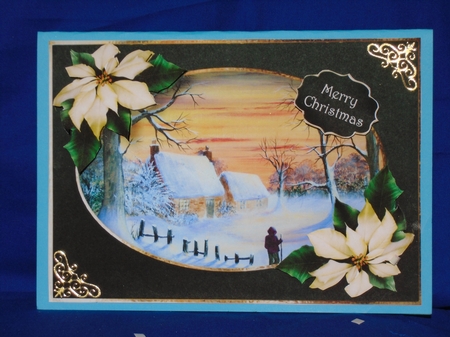 The Christmas Sunrise A5 Landscape by Susan Smith