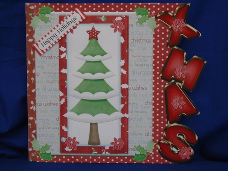 Xmas  Card Front  by Susan Smith