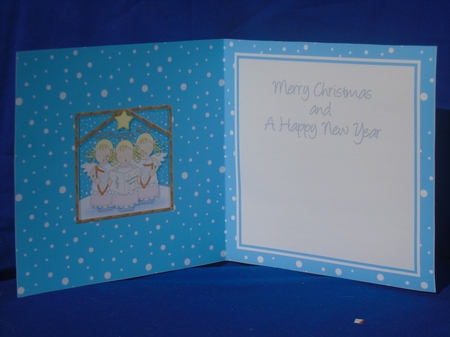 The Christmas Story The Angel Choir visit the Stable matching insert by Susan Smith