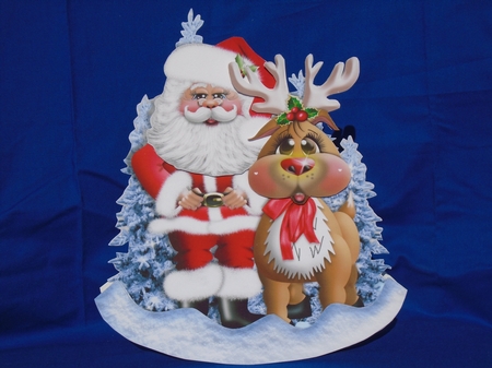 Santa Rocks Rocker Card & Envelope Kit by Susan Smith