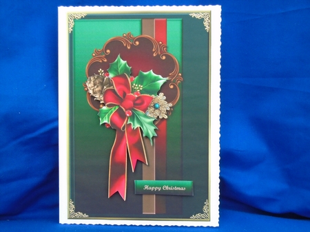 Beautiful Red Christmas Bow by Susan Smith