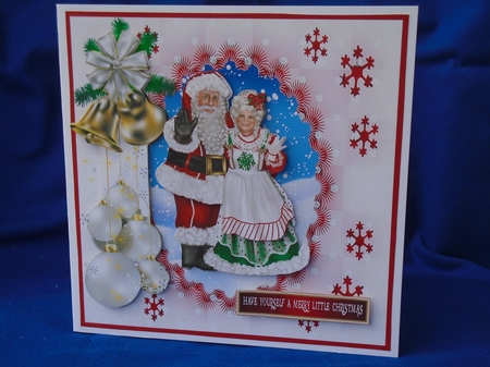 Mrs. and Mr. Claus red by Susan Smith