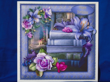 At the End of the Day - Decoupage Card Mini Kit by Susan Smith