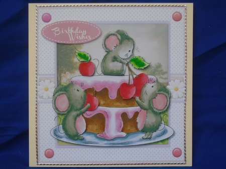 Cherry Cake Mice  by Susan Smith