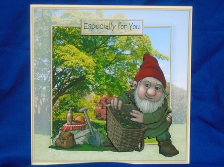 Gardening Gnome Birthday Mini Kit by Susan Smith