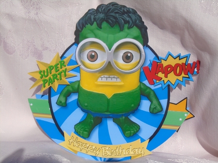 Minion Superhero Card Kit. 5 by Susan Smith