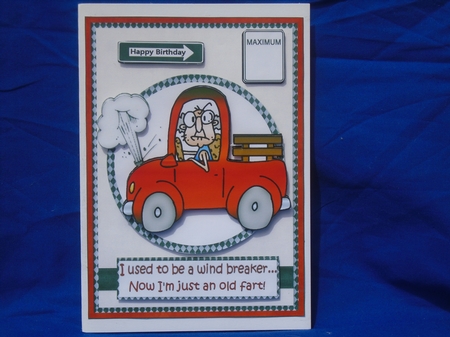Gus the windbreaker for ages 50 - 85 mini kit by Susan Smith