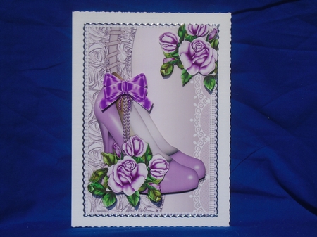 Gorgeous Shoes & Roses by Susan Smith