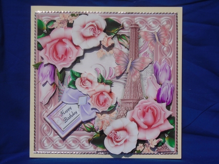 A Tower of Strength - Pink & Lilac by Susan Smith