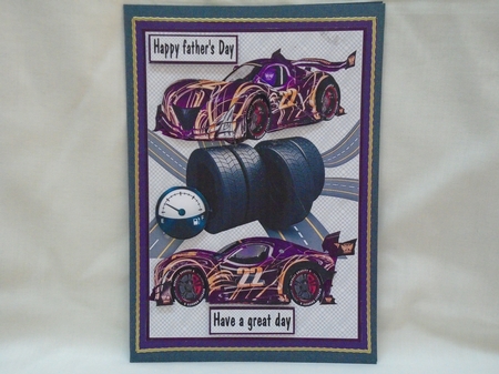 Racing cars at the ready by Susan Smith