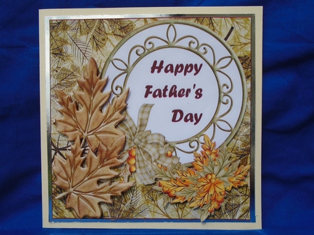 Fathers Day Leaves by Susan Smith