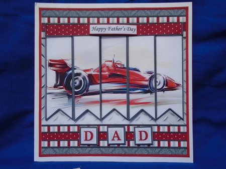 MOTOR RACING 7.5 Alphabet and Age Quick Card Kit Create Any Name by Susan Smith