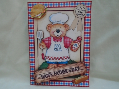 Papa Bears 6x8 Full Card Mini Kit  5 by Susan Smith