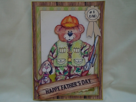 Papa Bears 6x8 Full Card Mini Kit  10 by Susan Smith
