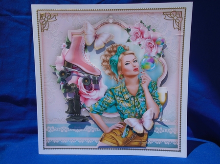 Vintage Lady 1 Mini Kit by Susan Smith
