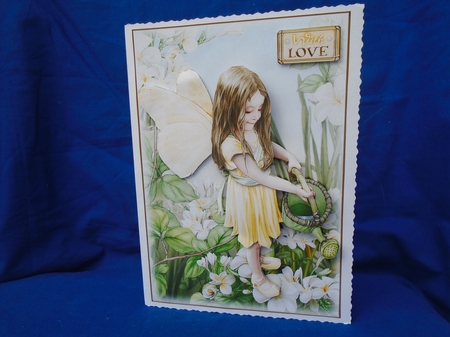 Forest Fairy Evie 4 Sheet Mini Kit Yellow by Susan Smith