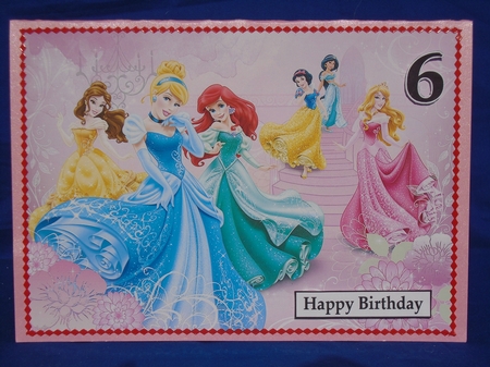 Princesses 2 A5 Quick Card by Susan Smith