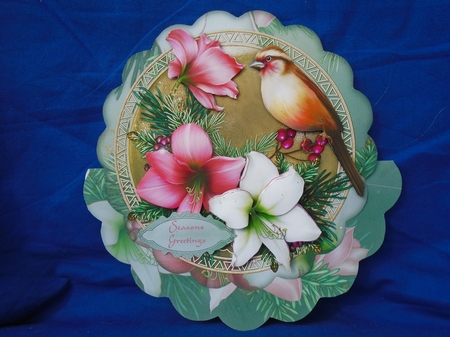 Floral Festivity Scallop Wobble Card Mini-Kit by Susan Smith