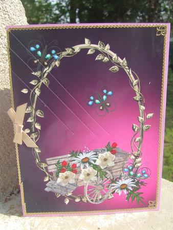 Garden Beauty Happy Birthday by Susan Smith