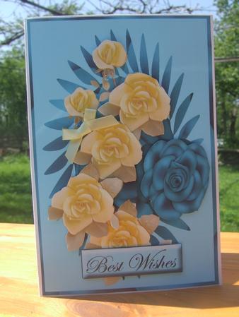 In the Blue Blue and Yellow Roses by Susan Smith
