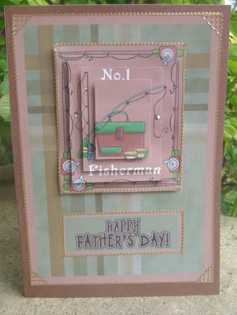 No.1 Fisherman Card Front by Susan Smith