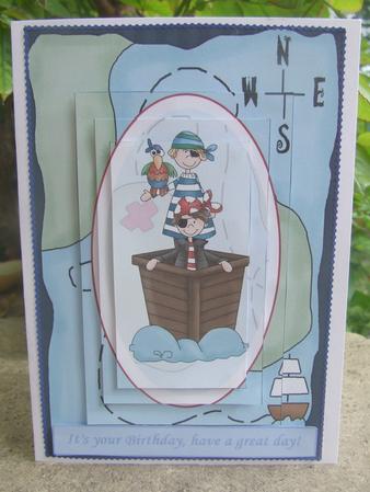 Pirate Pete Pyramid by Susan Smith