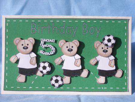 Birthday Bo Footie by Susan Smith