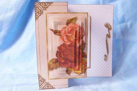 Friends & Smiles Foldback Card 2 by Susan Smith