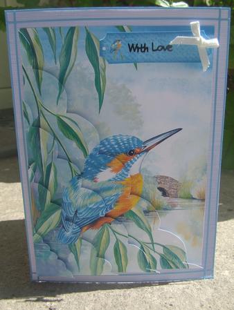 Looking on Wavy Edge Side Stacker by Susan Smith
