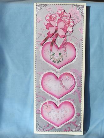 Lg Dl Triple Heart by Susan Smith