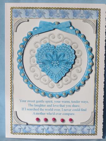 Mother's Day in Teal - Topper by Susan Smith