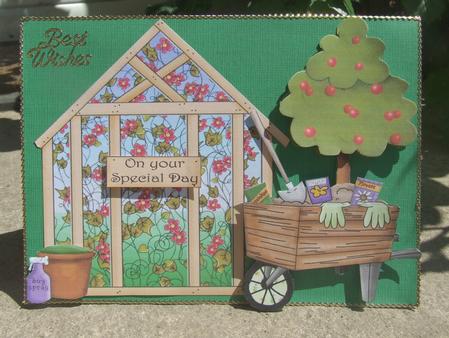 Greenhouse Step by Step Sheet by Susan Smith