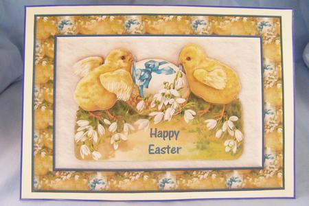 Easter Chicks Quick Card by Susan Smith