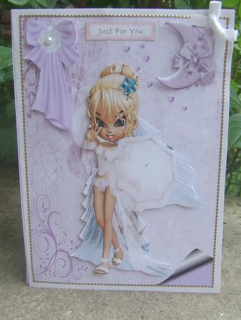 Pretty Little Girl with Parosol by Susan Smith