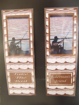 Fisherman Bookmarks by Susan Smith