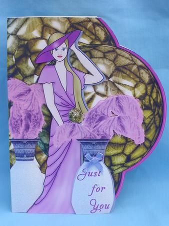 Girl in Lilac by Susan Smith