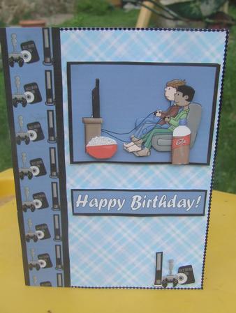 Gamer Boy Decoupage Design by Susan Smith
