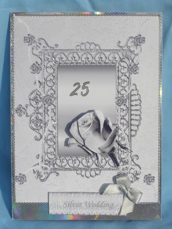 Silver Wedding Rose by Susan Smith