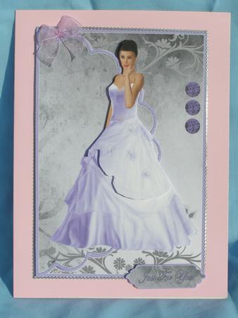Lilac Lovely Envelope Card by Susan Smith