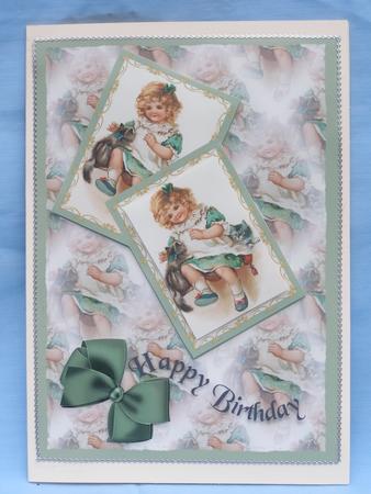 Little Girl with Kittens by Susan Smith