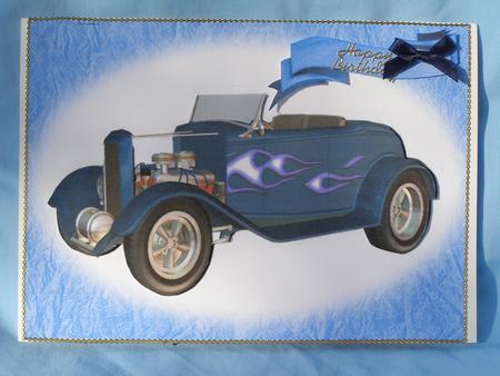 Vintage Car & Champagne by Susan Smith