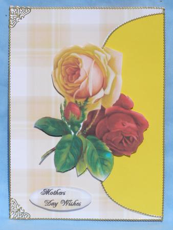 Red and Orange Roses by Susan Smith