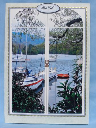 Through the Window Lakeside by Susan Smith