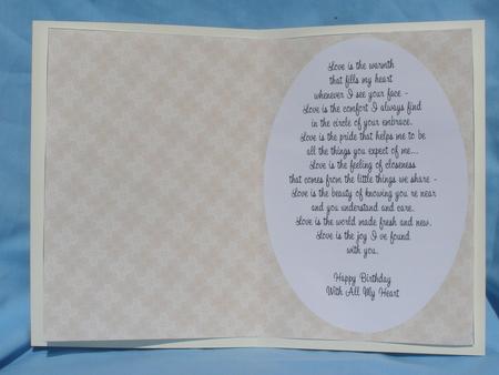 Love is the Warmth Insert by Susan Smith