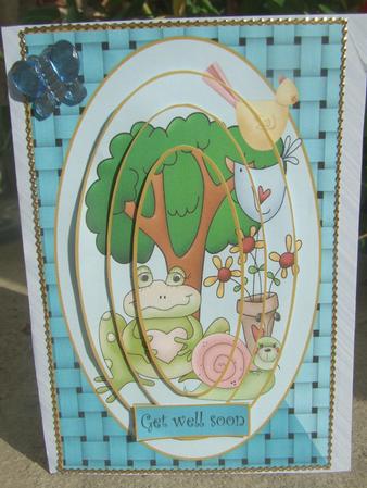 Hippity Hop Frog on a Rock by Susan Smith